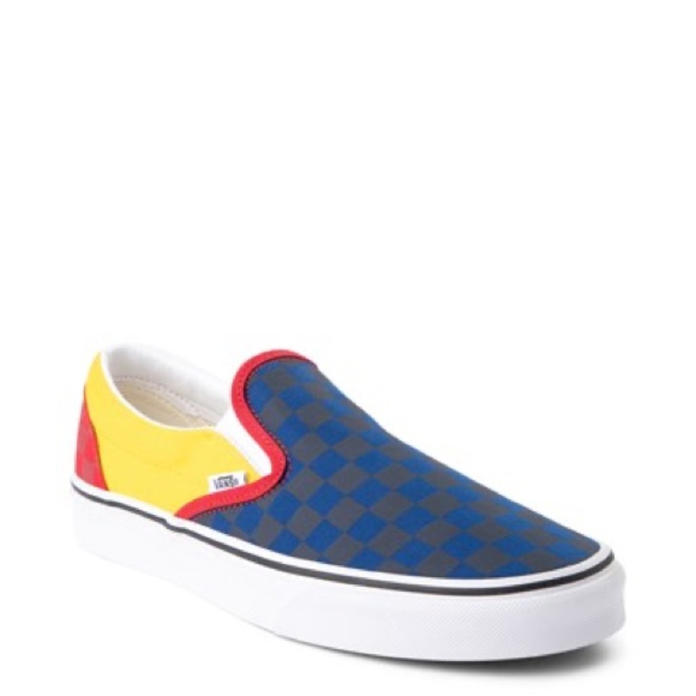 Vans OTW Rally Checkered Primary Slip-Ons
